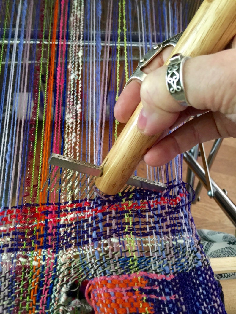 Tapestry Weaving With Break Resisitant Teeth Etsy