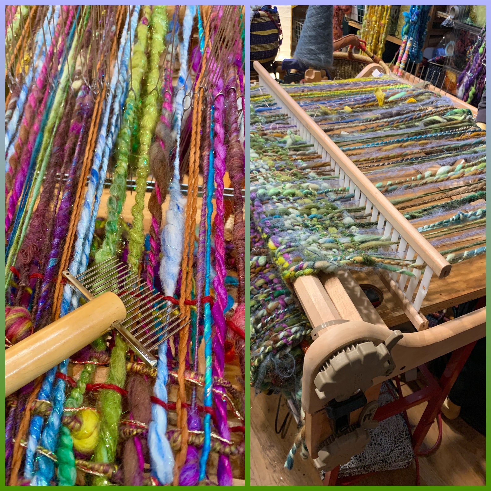 Tapestry Weaving With Break Resisitant Teeth Etsy