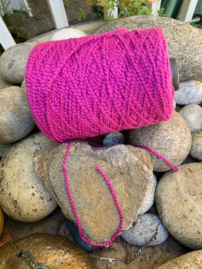 Bulky weight soft cotton textured yarn on cones new color Etsy