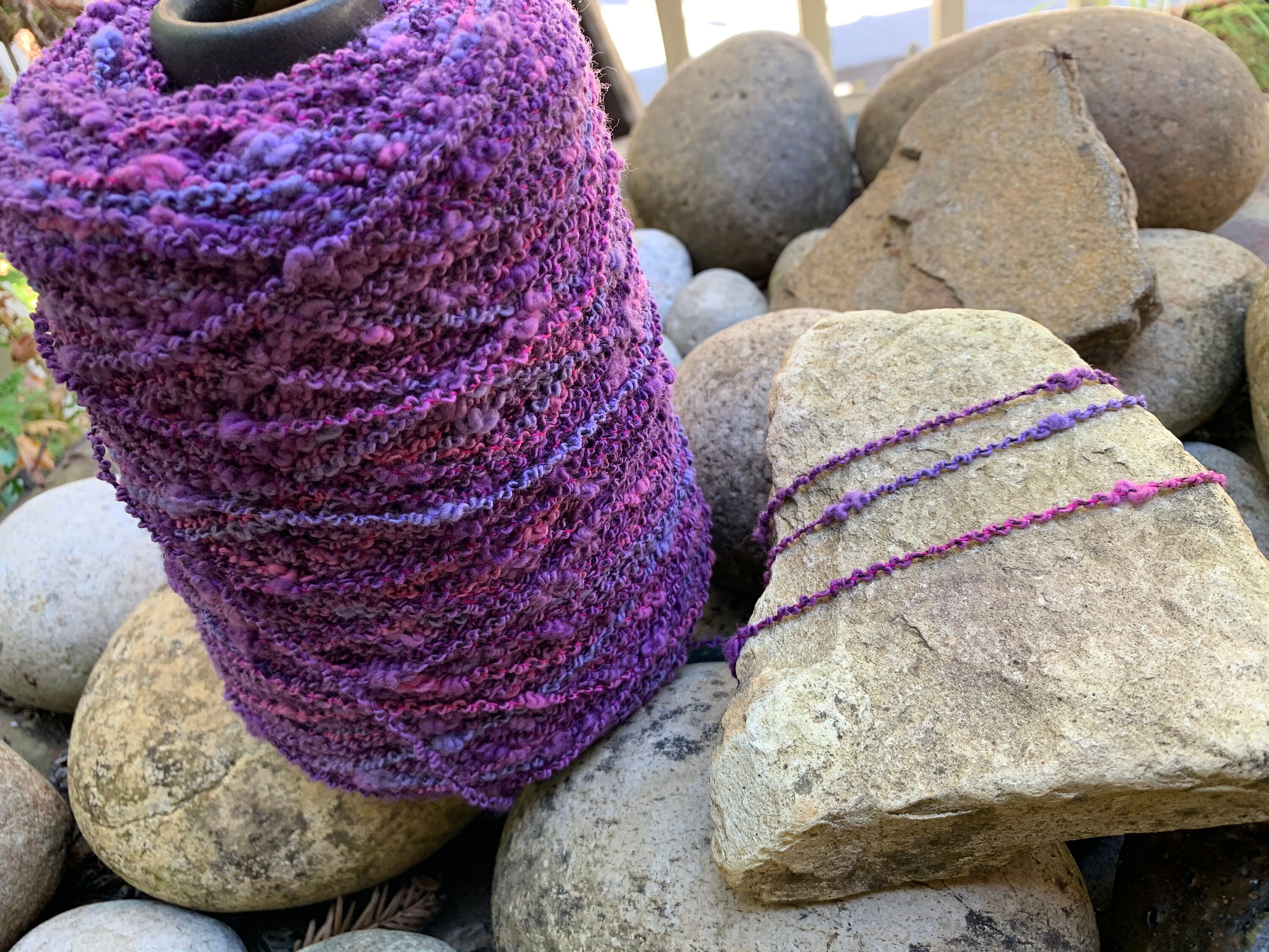 SWEET PURPLE - Novelty Yarn – Riceball and Meatball