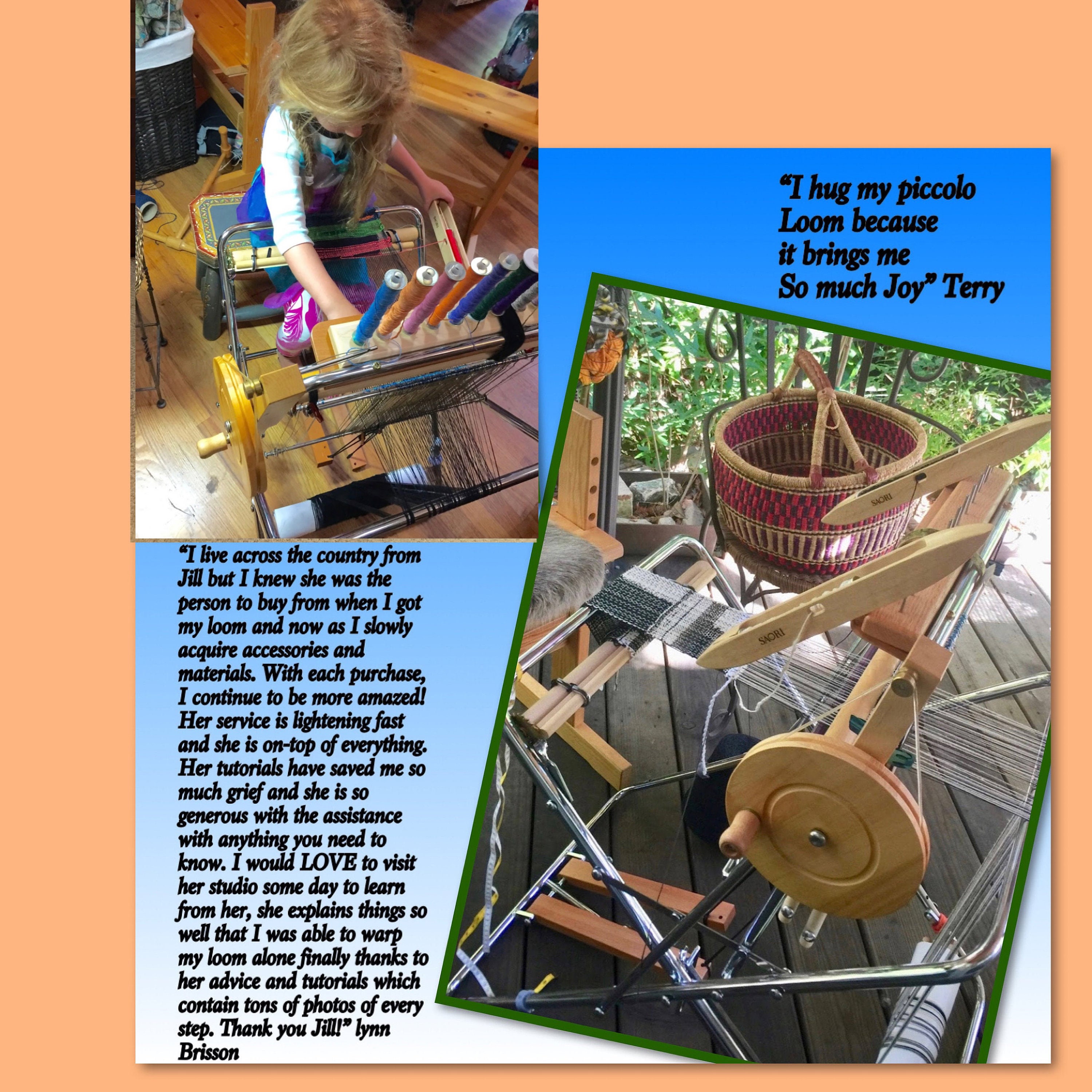 Saori Piccolo 40 Loom Adjustable Height for Kids to Adults Do Etsy