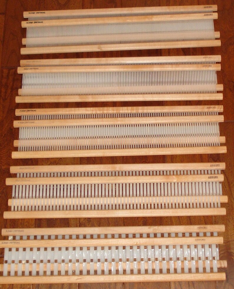 Ashford Rigid heddle loom reeds heddles all sizes also Etsy