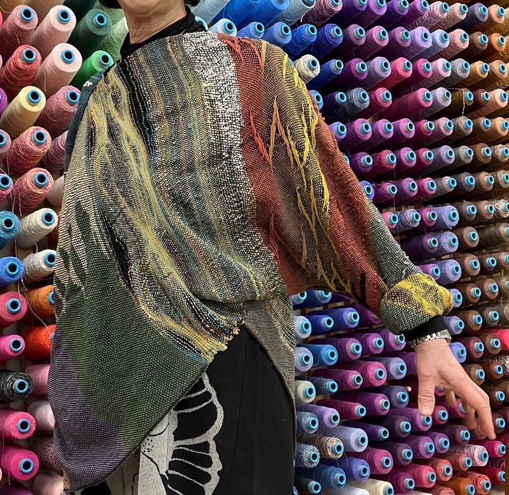 Saori IN ENGLISH Intermediate Hand Woven Clothing Design Sewing