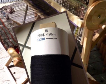 SAORI cotton 250  in 2 lenghts 250 x 30 (33yds)  or 250x20 (22yds) cotton pre made warp 20” wide in 12.5 reed   :Saorisantacruz