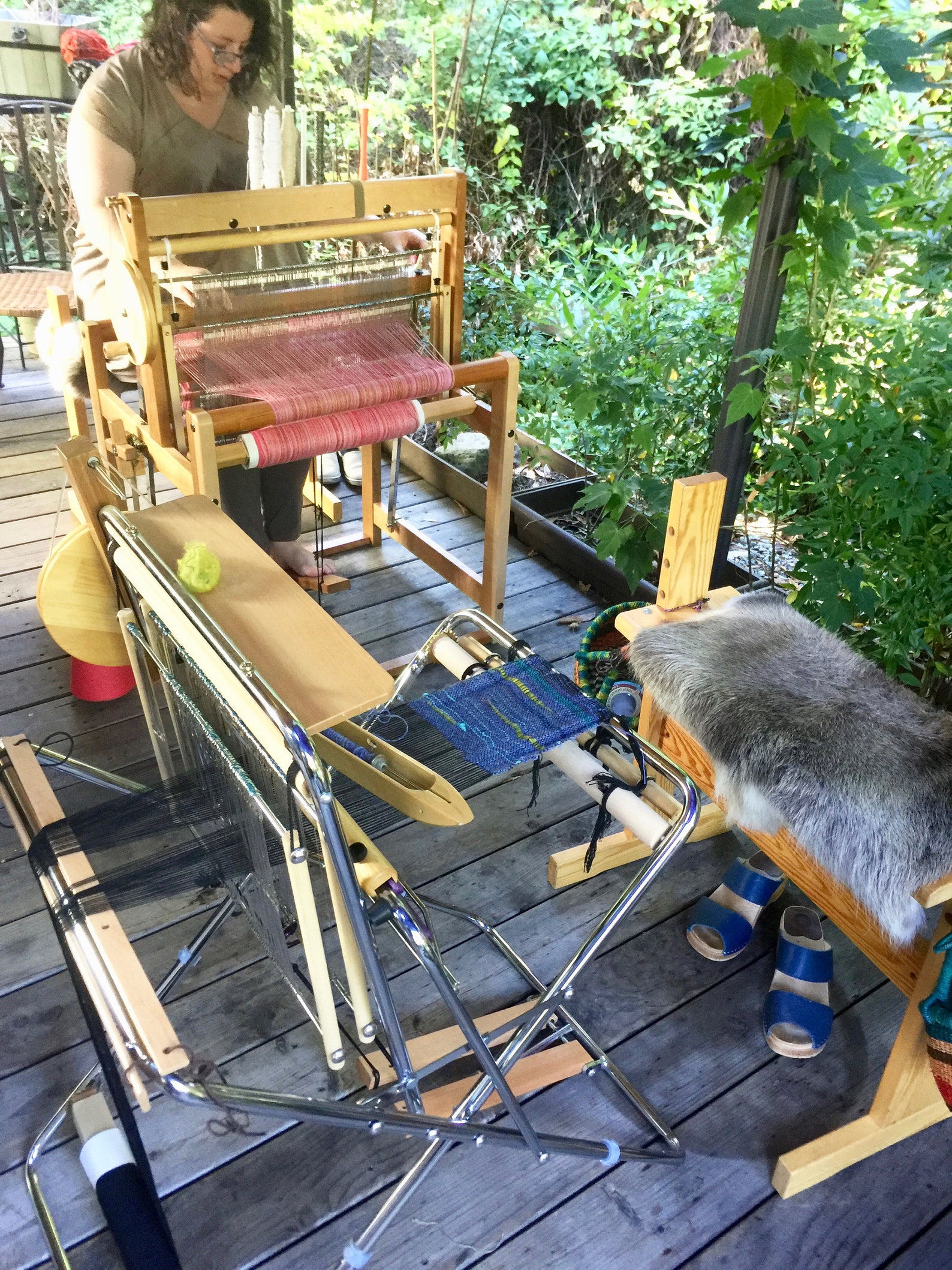 Glimakra Weaving Loom Bench Solid Wood 5 Height Adjustments Etsy