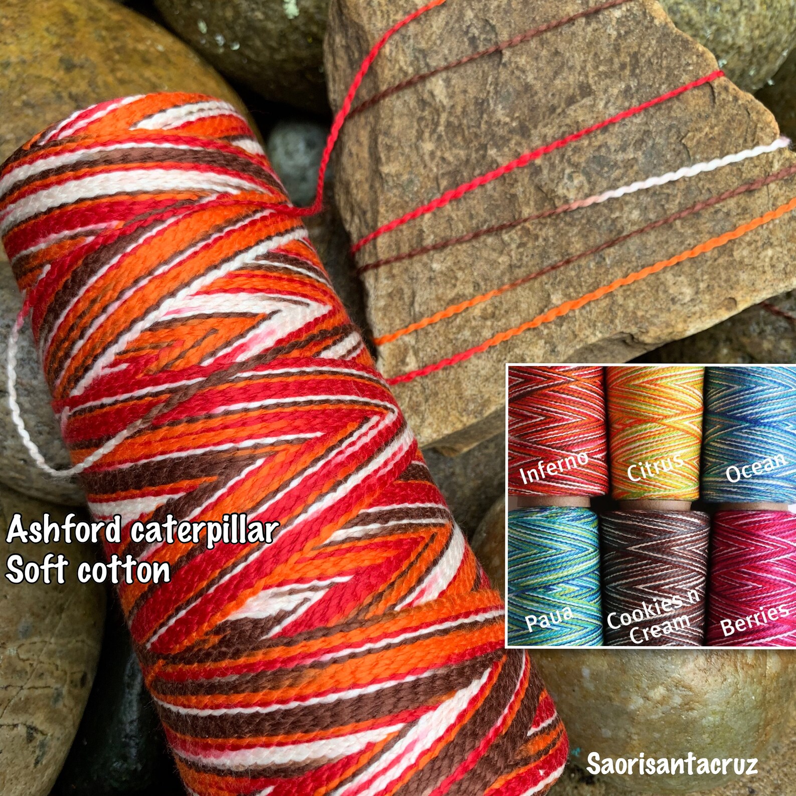 New Ashford Caterpillar Coned Soft Cotton Yarn Machine Etsy