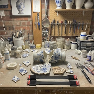 Gummi-Spannbänder zum Reparieren, Kleben, Härten & Sichern, 6er-Pack