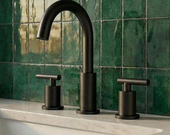 Antique Brass Kitchen Faucet 3 Way, Water Purifier Tap with Hot Cold Mixer, Vintage Rotating Sink Faucet, Luxury Brass Kitchen Tap