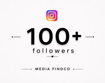 100 Instagram Followers | Real IG Growth, Fast Delivery (Digital Service)
