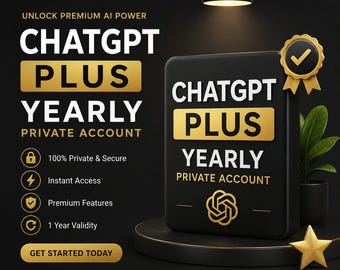 ChatGPT Plus Yearly Global Access, 12 Months Global