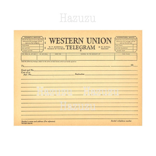 Old telegram Western Union telegraph blank paper texture PNG background overlay printable junk journal instant download collage journal