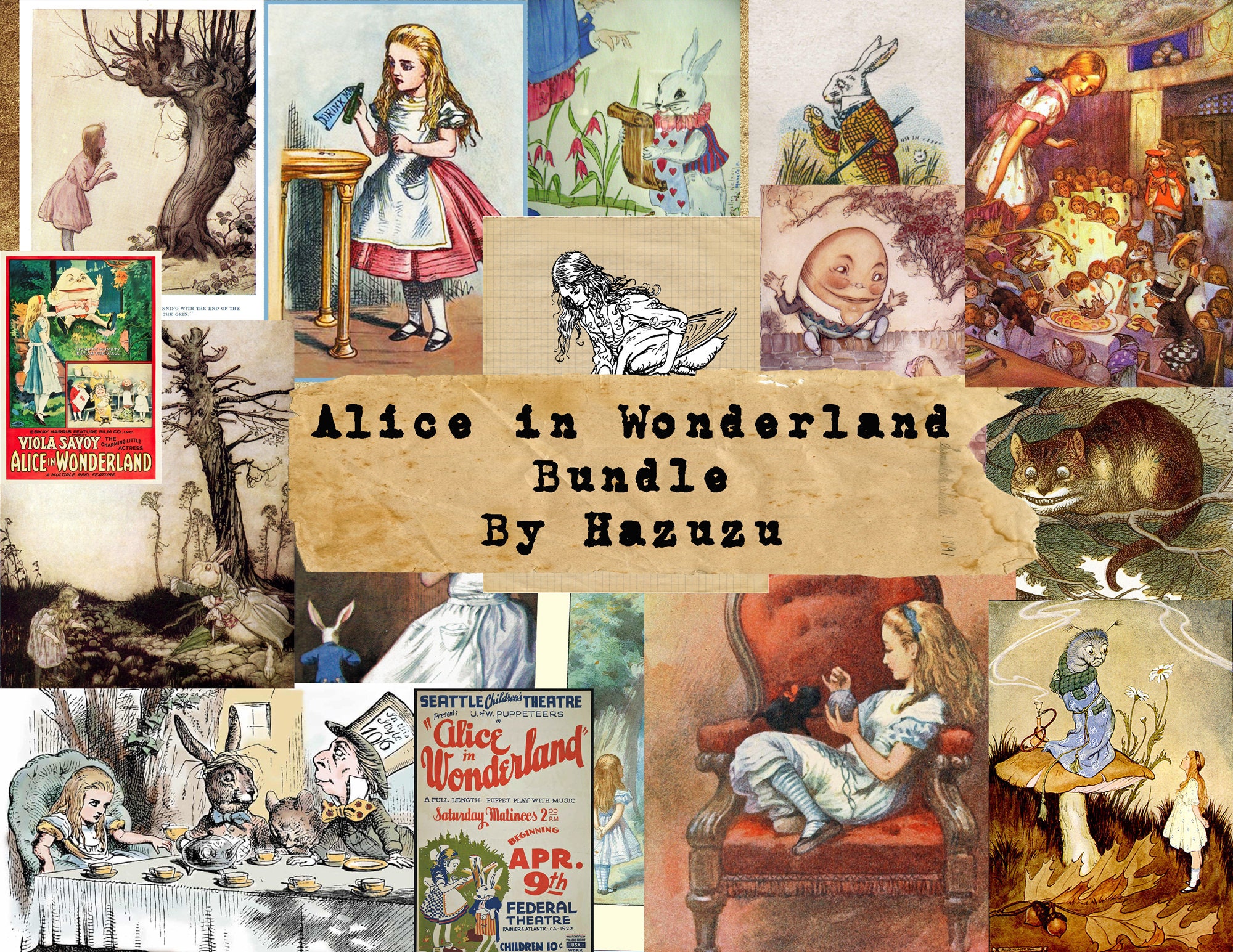 ALICE IN WONDERLAND 02 Fine Art Print 13x19 Limited to 1/30