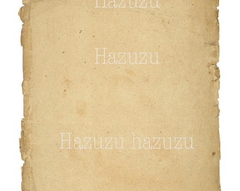Vecchia carta marrone strappata e rovinata texture PNG sfondo strappato stampabile diario spazzatura download istantaneo collage diario scrapbooking