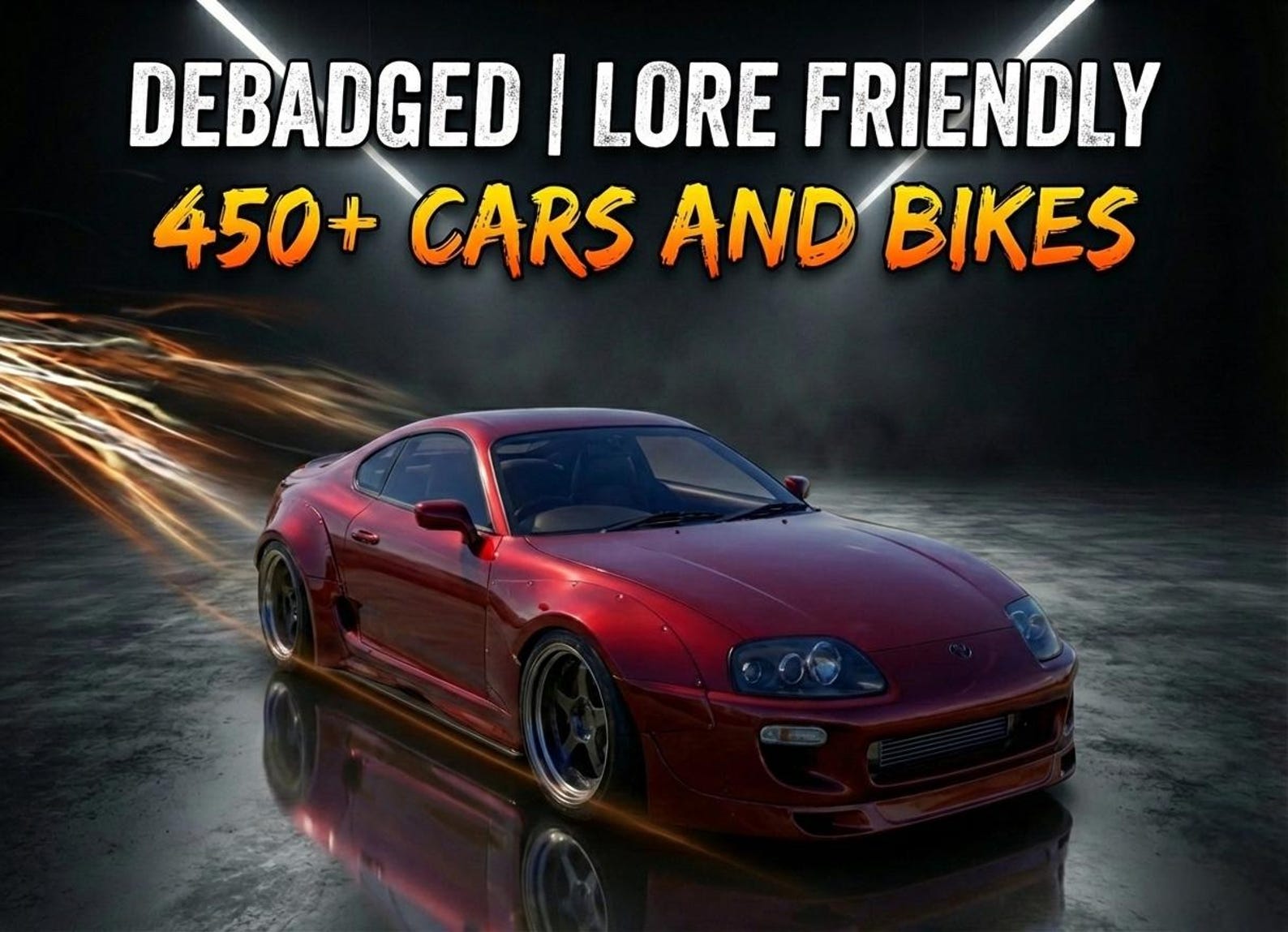 Fivem Car Pack: 450+ Lore Friendly Cars | Debadged Cars - Etsy UK