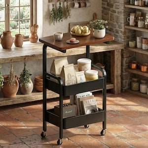 ヴィンテージ ローリングテーブル Vintage Metal Rolling Table - Etsy