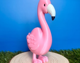 3D Printed Desk Flamingo Office Desk Pet Figurine