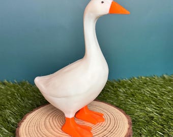 3D Printed Desk Goose Office Figurine