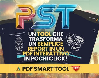 PDF Smart Tool | Windows software for smart PDFs with interactive pages | Wellness professional license