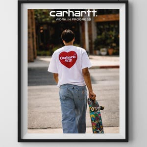 Carhartt Wip Poster - Etsy
