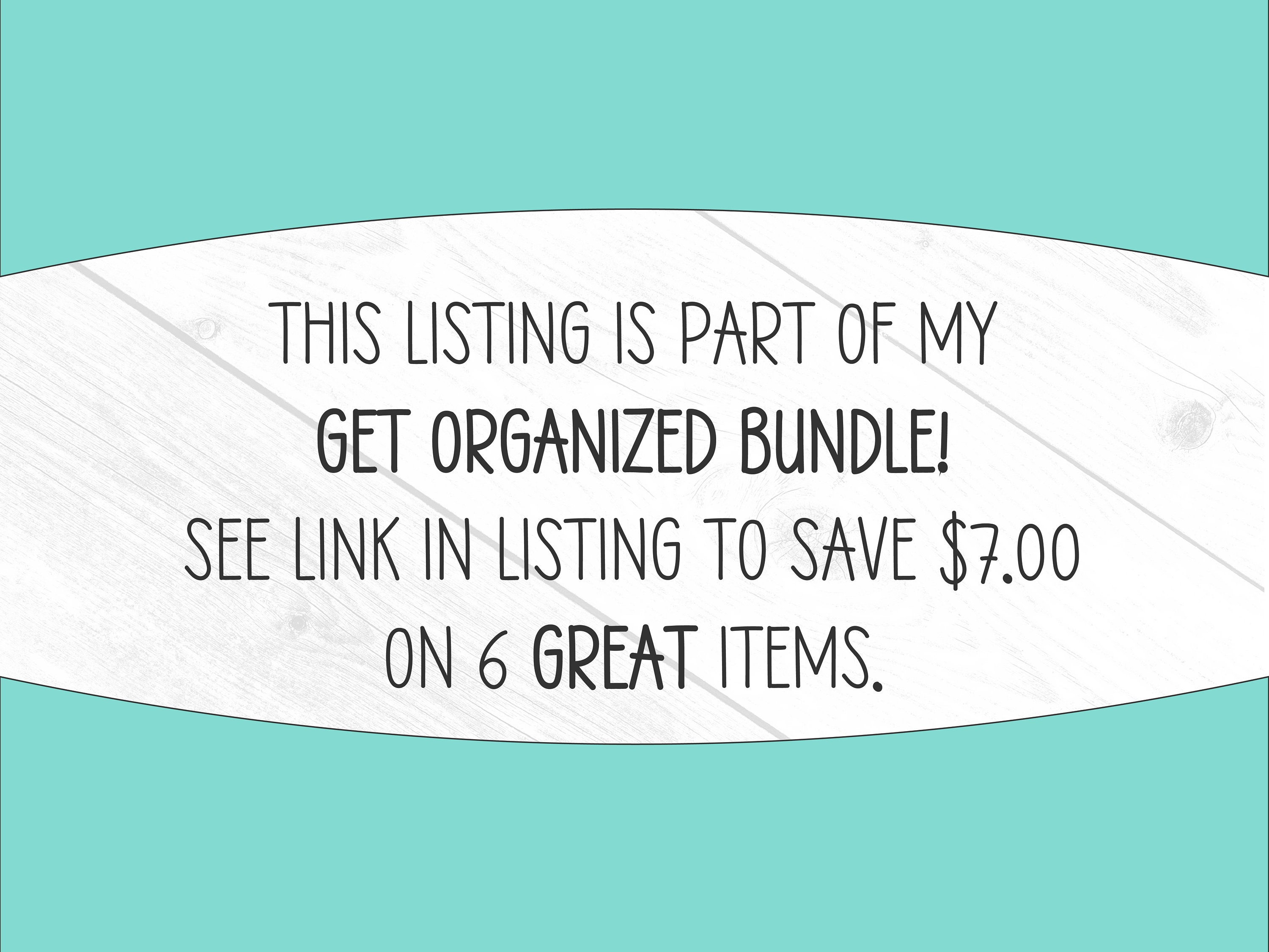 packing list editable printable packing list template etsy