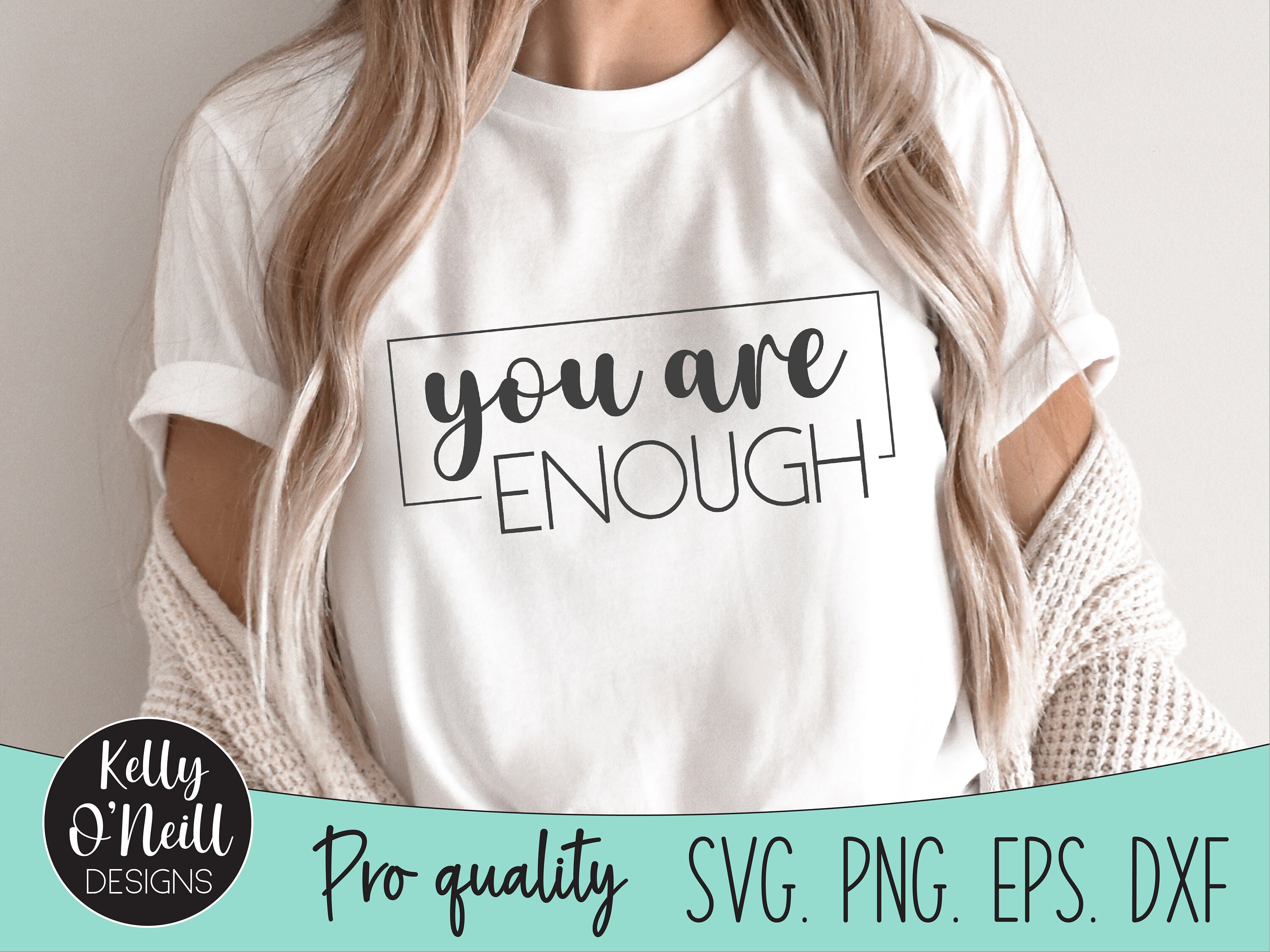 You Are Enough SVG Shirt svg Christian svg Religious svg Etsy