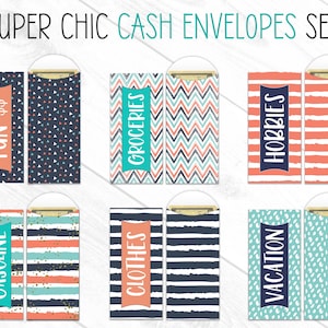 Cash Envelopes, PRINTABLE, EDITABLE, Cash Envelope System, Cash Envelope Tracker, Budget Envelopes, Cash Envelope Template, Savings