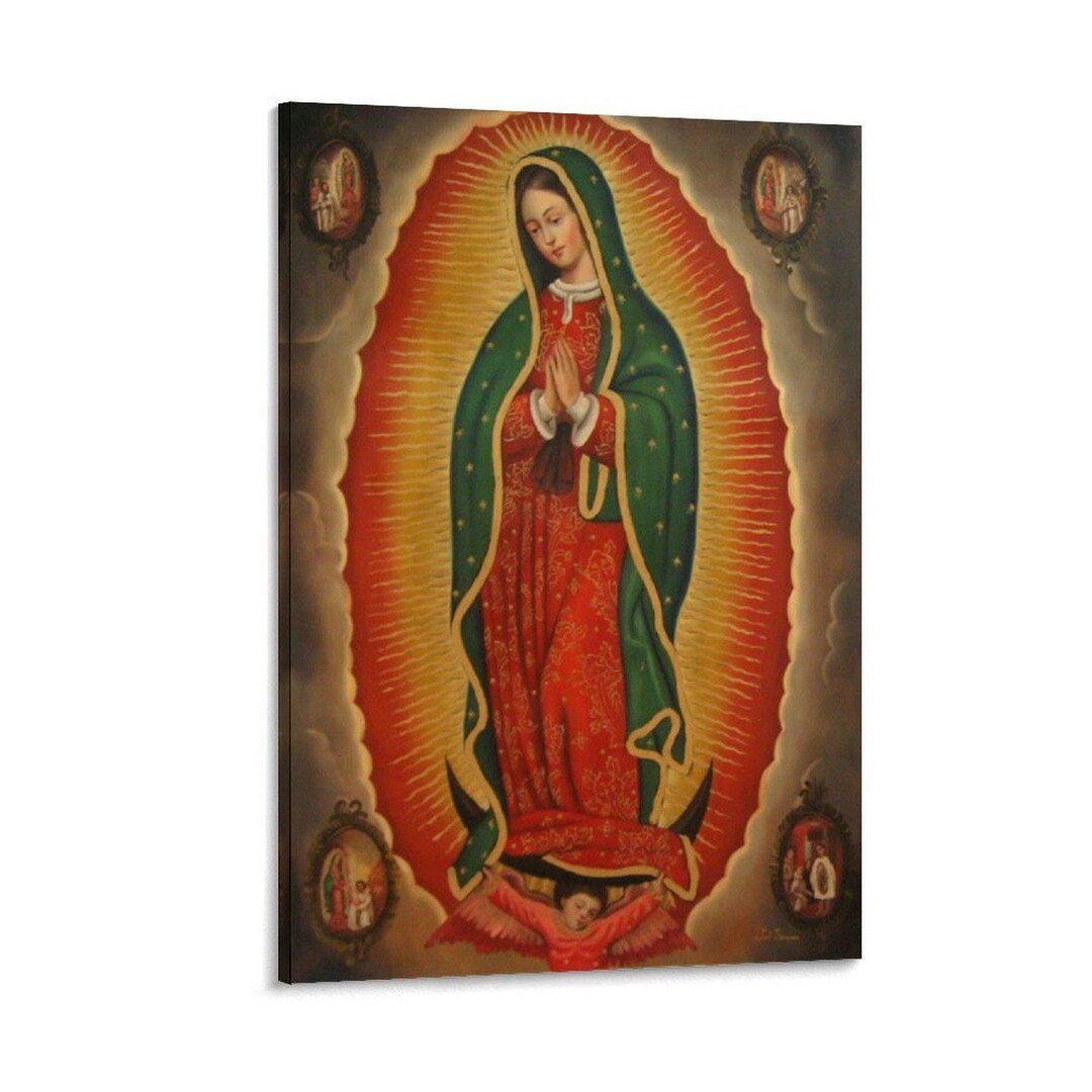 Our Lady of Guadalupe Canvas Print, Catholic Wall Art, Virgin Mary ...