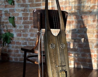 Bass Tagelharpa, Viking Bowed Lyre, Violin Talharpa Jouhikko