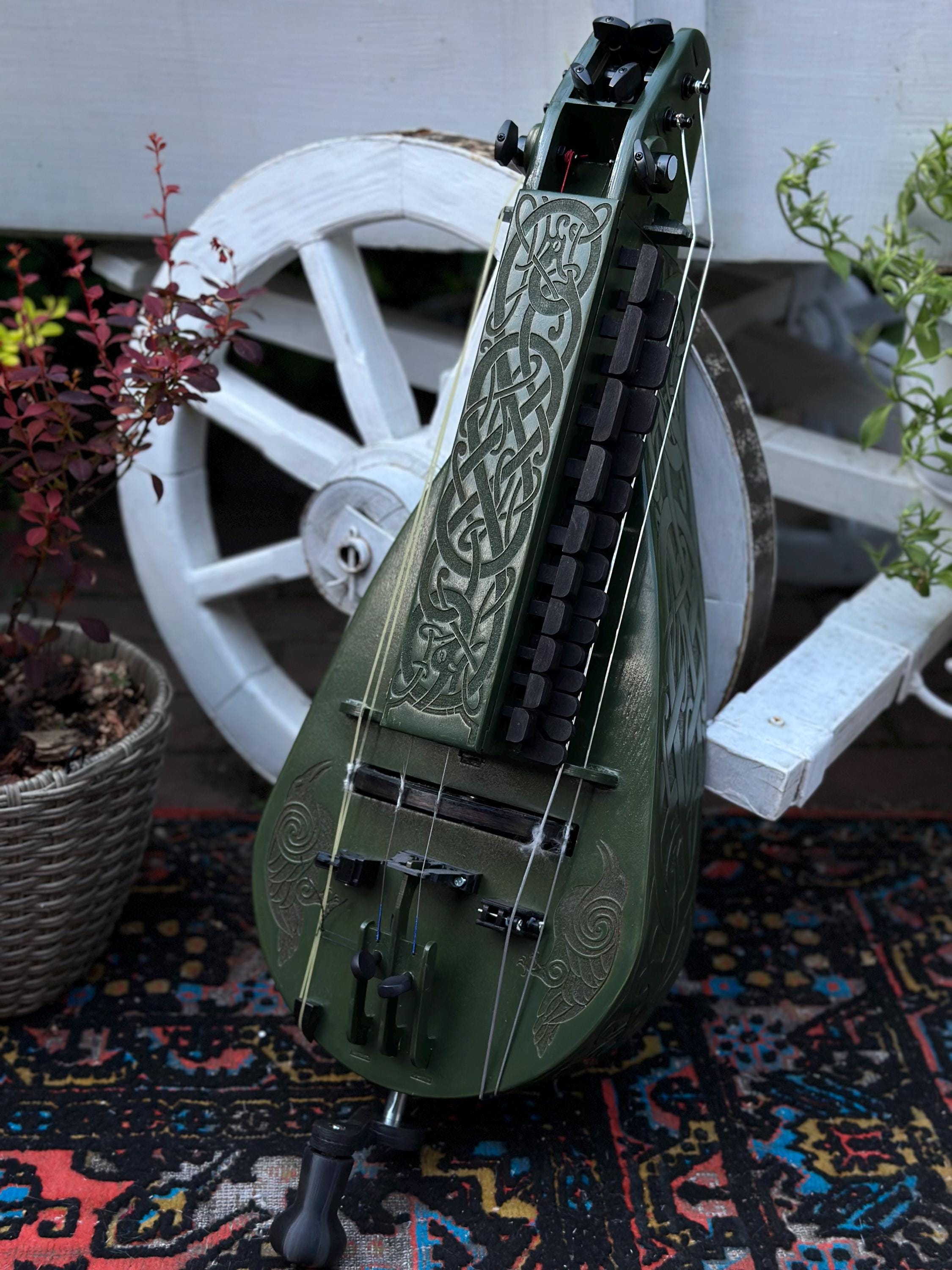 Hurdy gurdy musical instrument - Etsy 日本