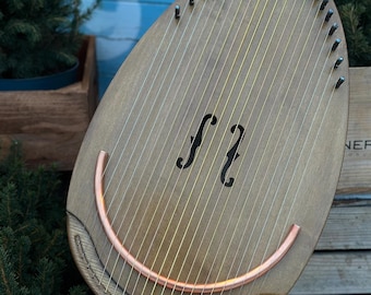 Handmade Reverie Harp, 22 String Musical Instrument, Wooden Therapy Harp Lyre Lira