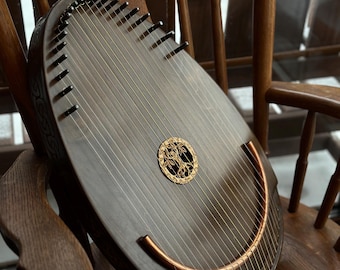 Handmade Reverie Harp, 22 String Musical Instrument, Solid Natural Wood Therapy Harp Lyre Lira