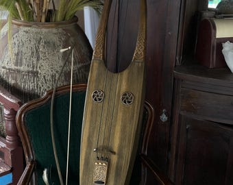 Bass Tagelharpa, Viking Bowed Lyre, Violin Talharpa Jouhikko