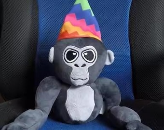 Cute Gorilla Tag Monke Plush Toy 25cm – Soft Kawaii Stuffed Cartoon Anime Pillow, Cozy Gift for Him & Her