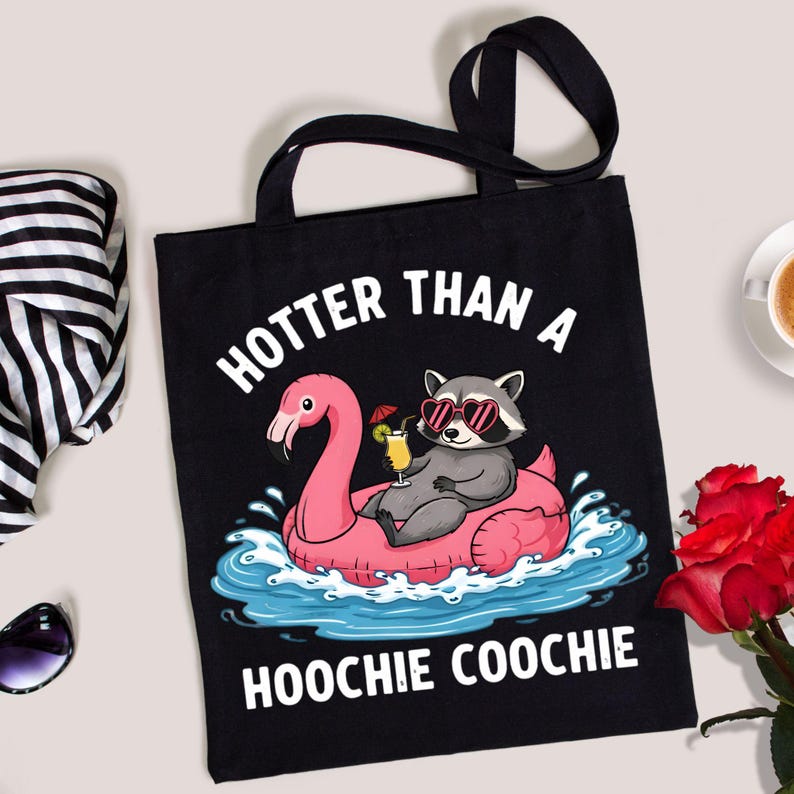 Heißer als ein Hoochie Coochie PNG, Waschbär Sommer png, Sommer Ferien Shirt Designs, Hoochie Coochie Meme Shirt, 90er Jahre Country-Musik-Liebhaber Geschenk Bild 5