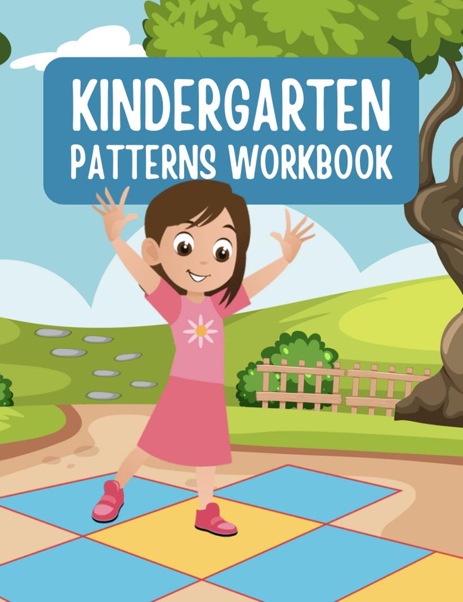 Kindergarten Math Patterns Workbook | Cut & Paste Activities (PDF ...