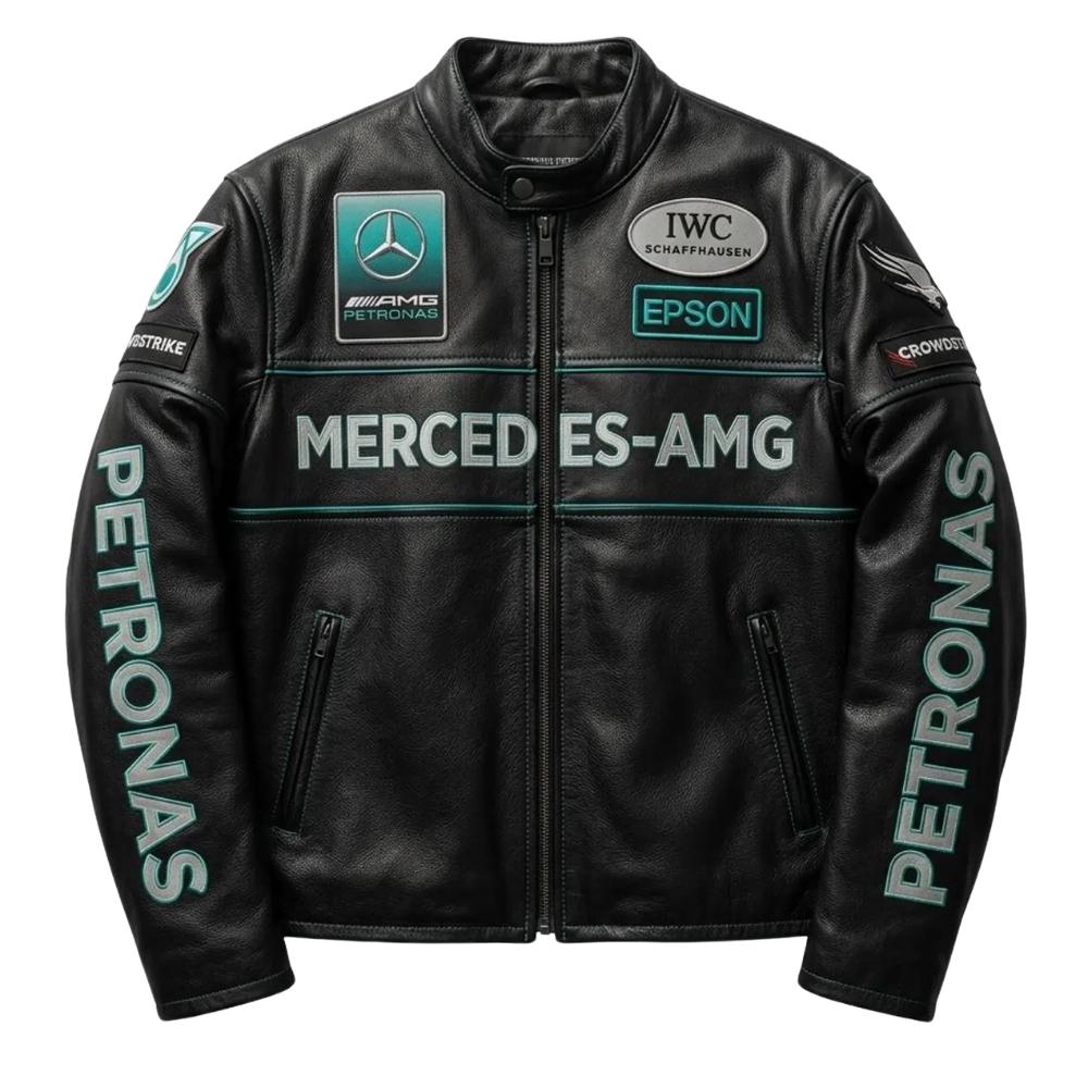 Mercedes Leather Jacket - Etsy