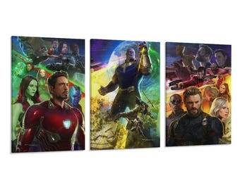 3 Panel Infinite Warhans Statement Poster