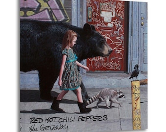 Red Hot Chili Peppers Getaway Album Cover Canvas Print – Wall Art Poster
