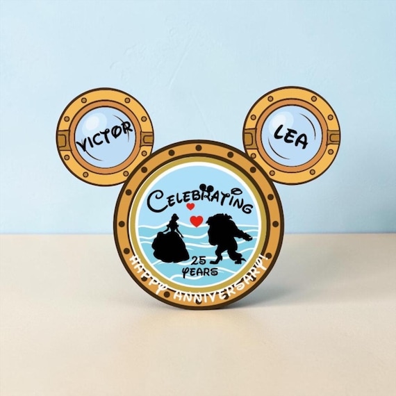 Anniversary Cruise Door Magnet for Disney Cruise-celebrating Anniversary on Disney Cruise