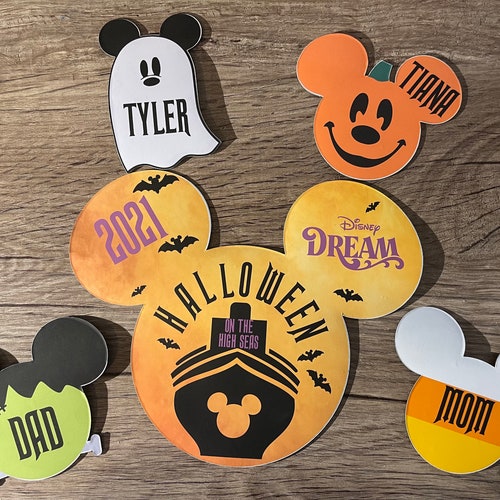 Halloween on the High Seas Disney Cruise Door Etsy