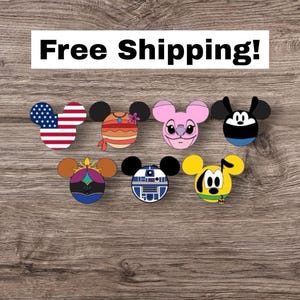 Mouse Cruise Door Magnet, Disney Inspired Character Options with Personalized Design