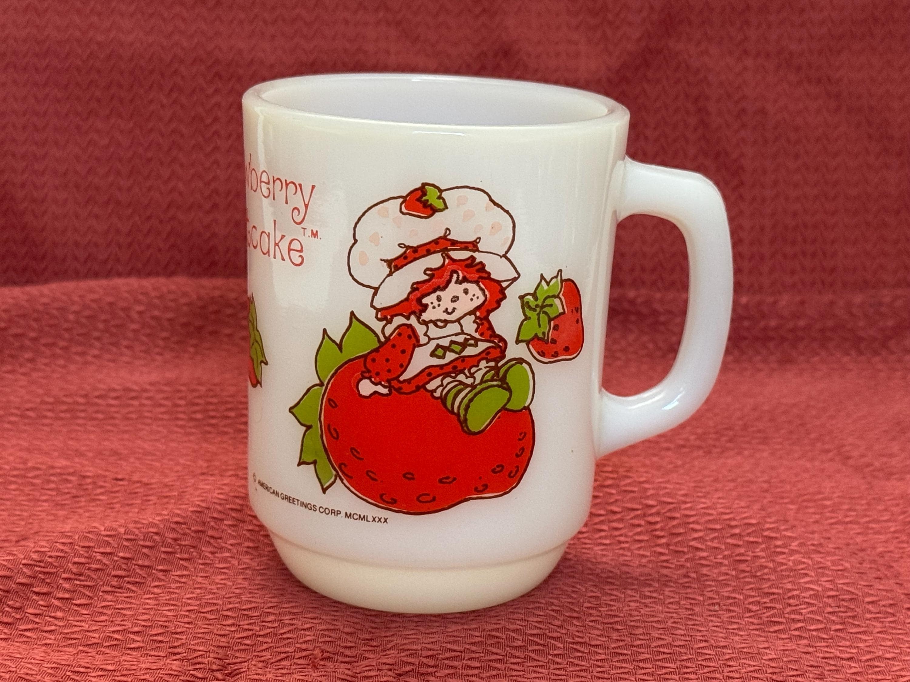 Fire King Strawberry Shortcake - Etsy