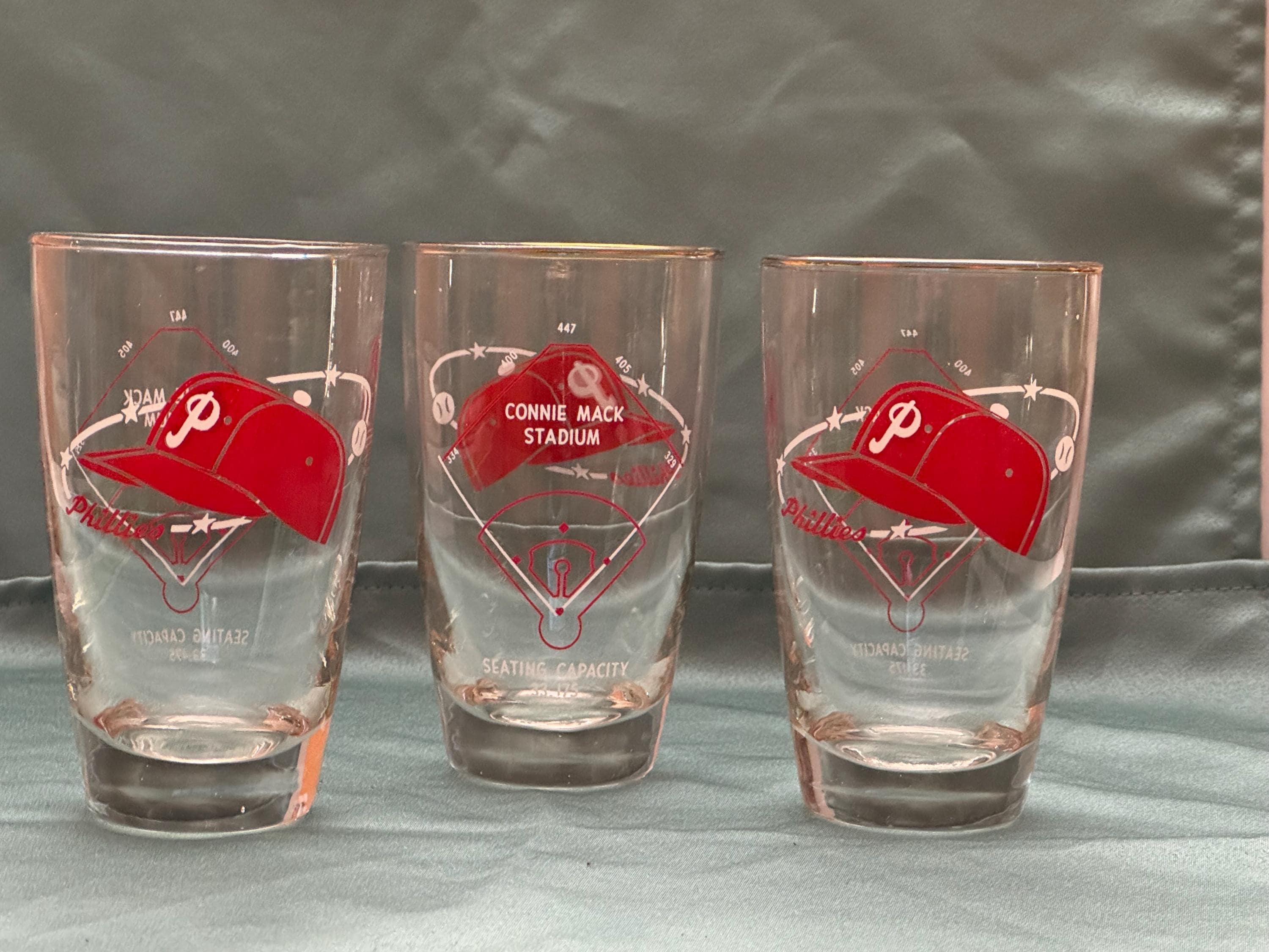 Vintage Mlb Drinking Glasses - Etsy