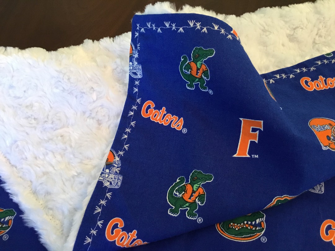 Florida Gators Baby Blanket UFL Personalized Blanket Lovey Etsy