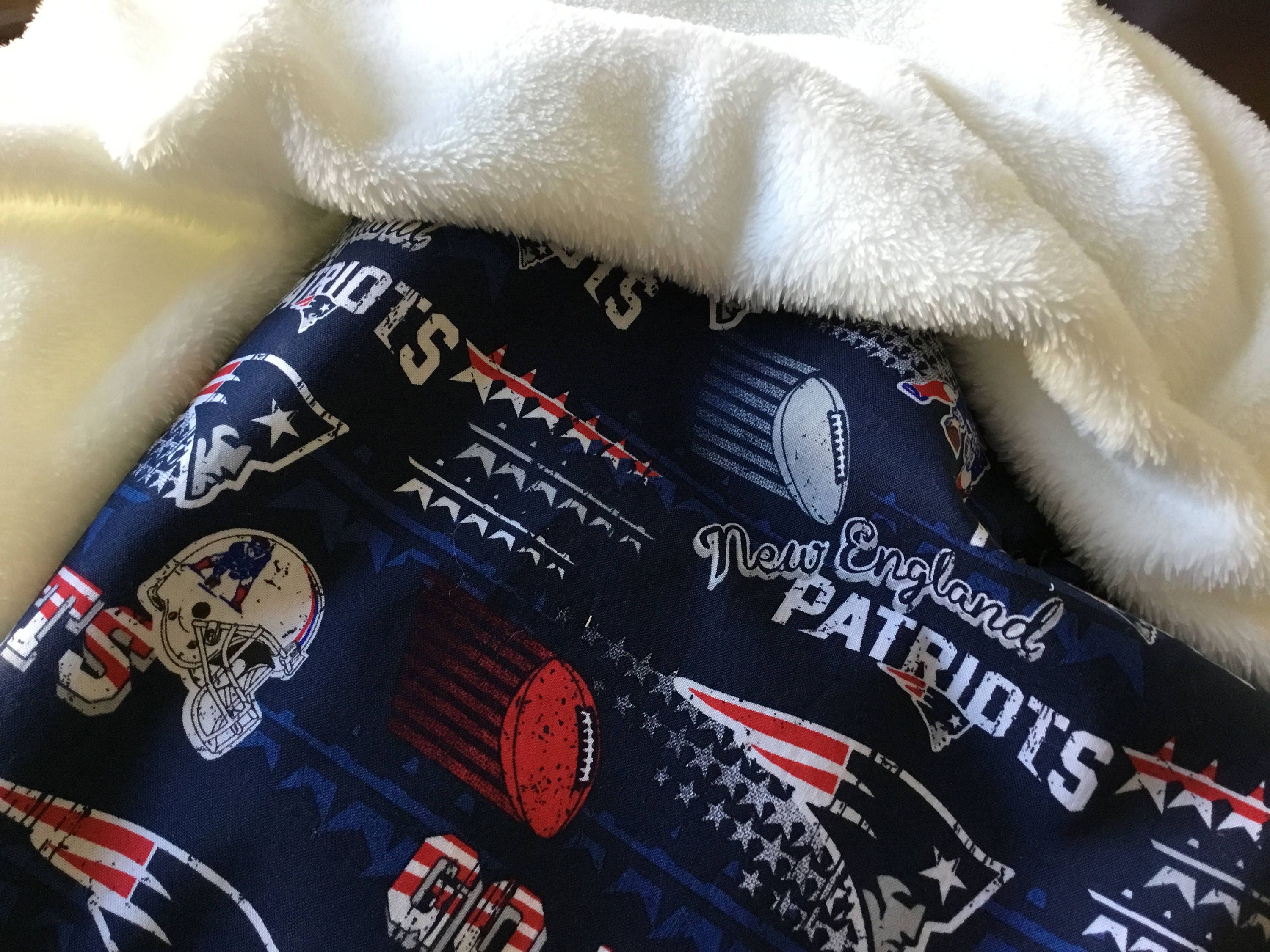 NFL Patriots baby New England Patriots baby Baby Blanket Etsy