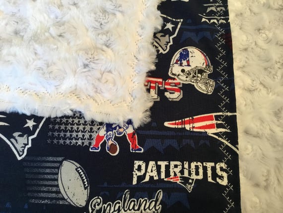 patriots baby blanket