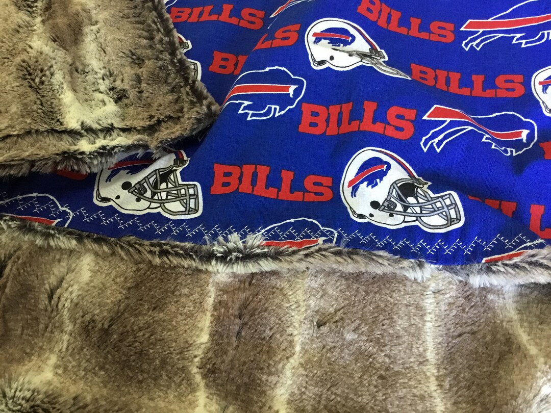 Buffalo Bills Baby Blanket Personalized Baby Blanket Lovey Etsy