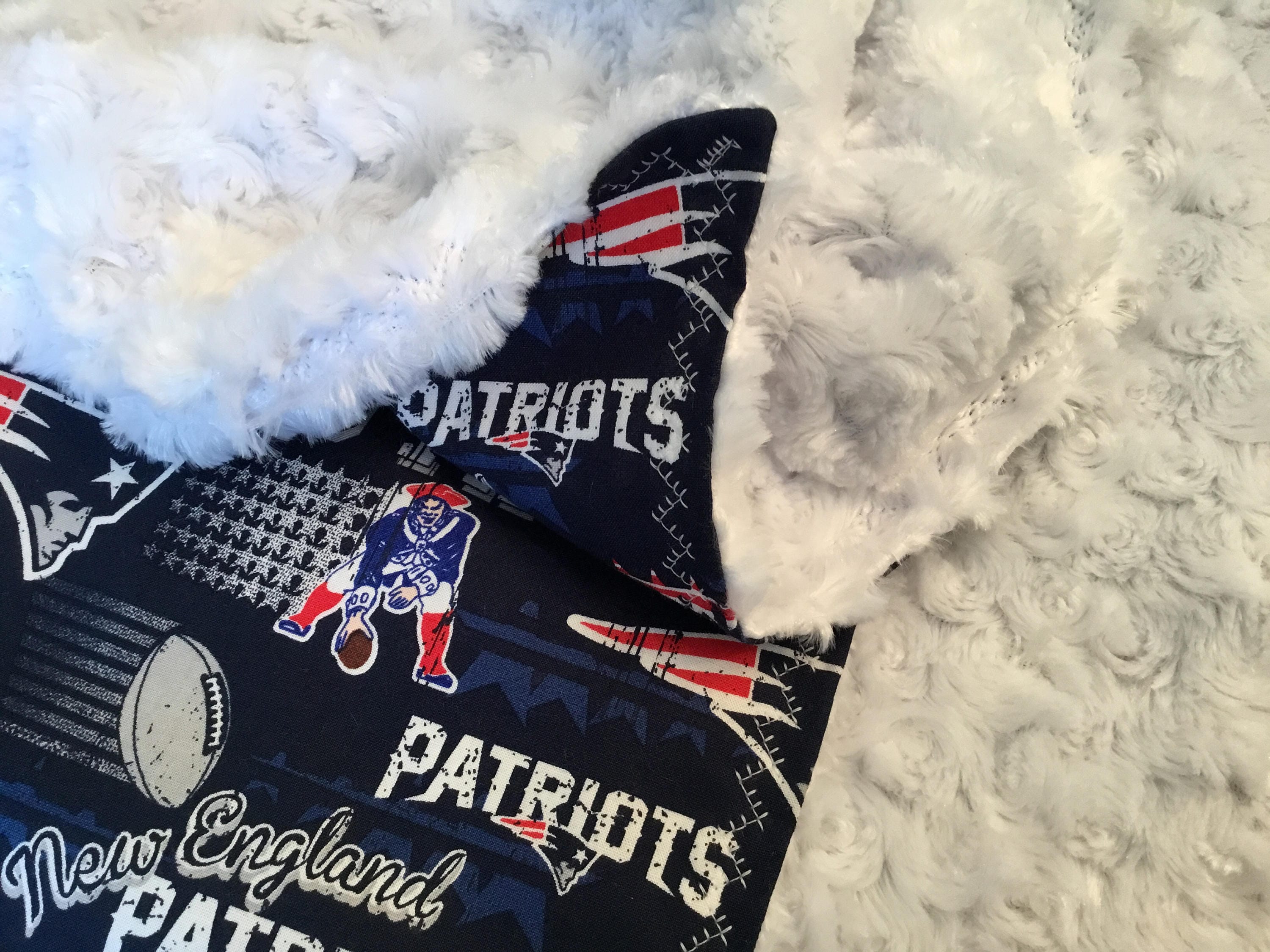 NFL Patriots baby New England Patriots baby Baby Blanket Etsy