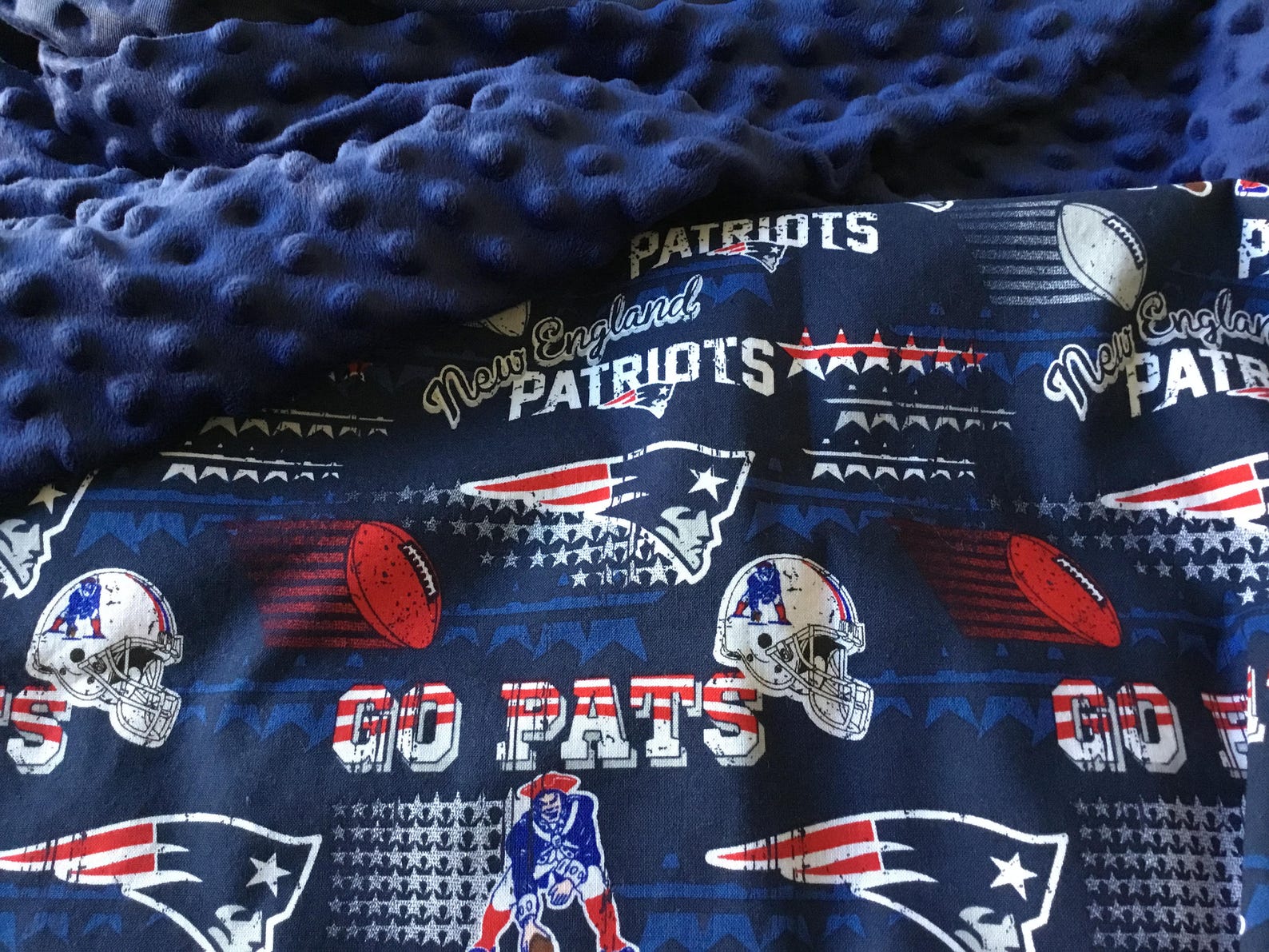 NFL Patriots baby New England Patriots baby Baby Blanket Etsy