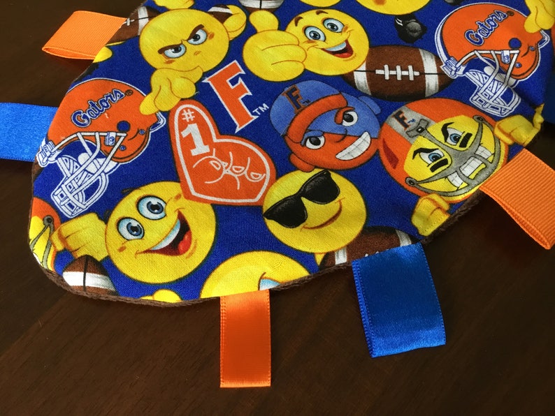 Florida Gators Crinkly Baby Football Toy UFL Teether Grab Etsy